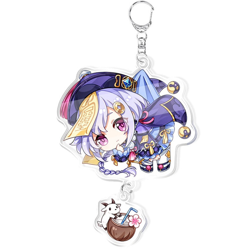 Kawaii Anime Genshin Keychain