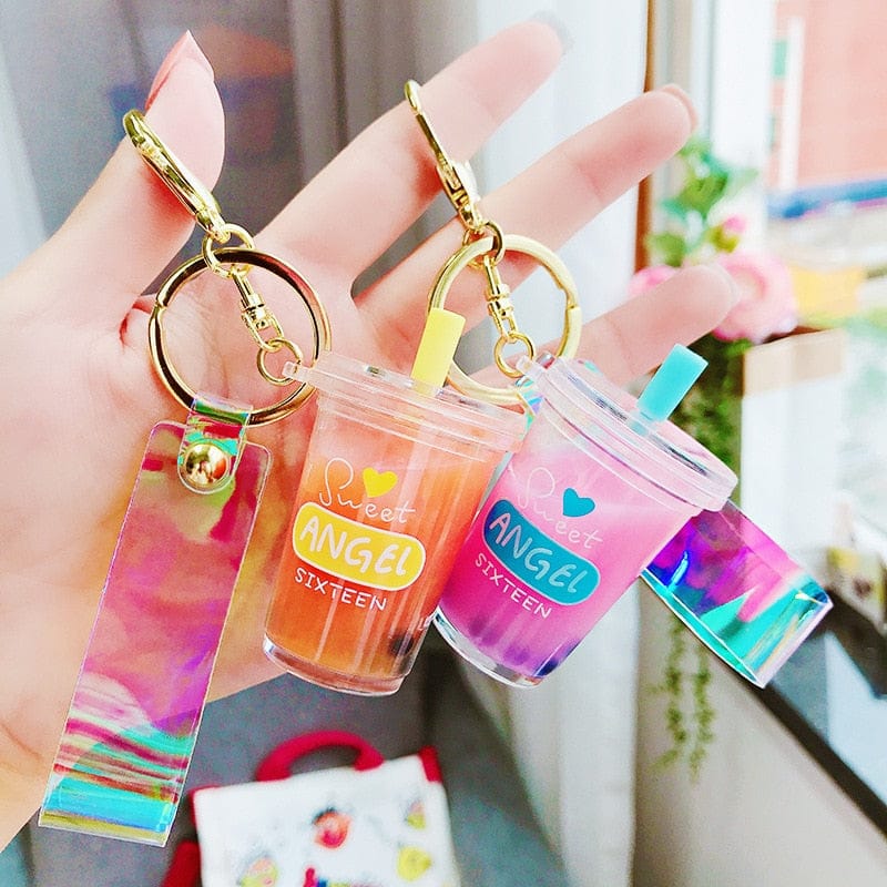 Angel Juice Kawaii Keyring