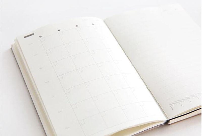 Creative Japanese Cat Diary Habit Tracker A6