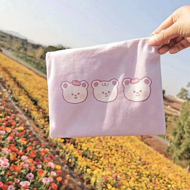 Cute Korean Cartoon Storage Bags