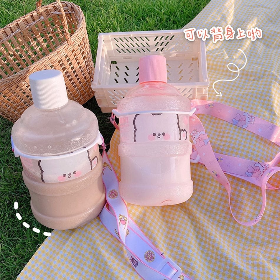 Cutie Bear Kawaii Water Bottle