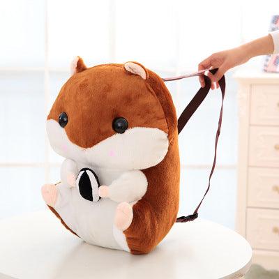 Lolita Round & Fat Hamster Plush Doll Backpack