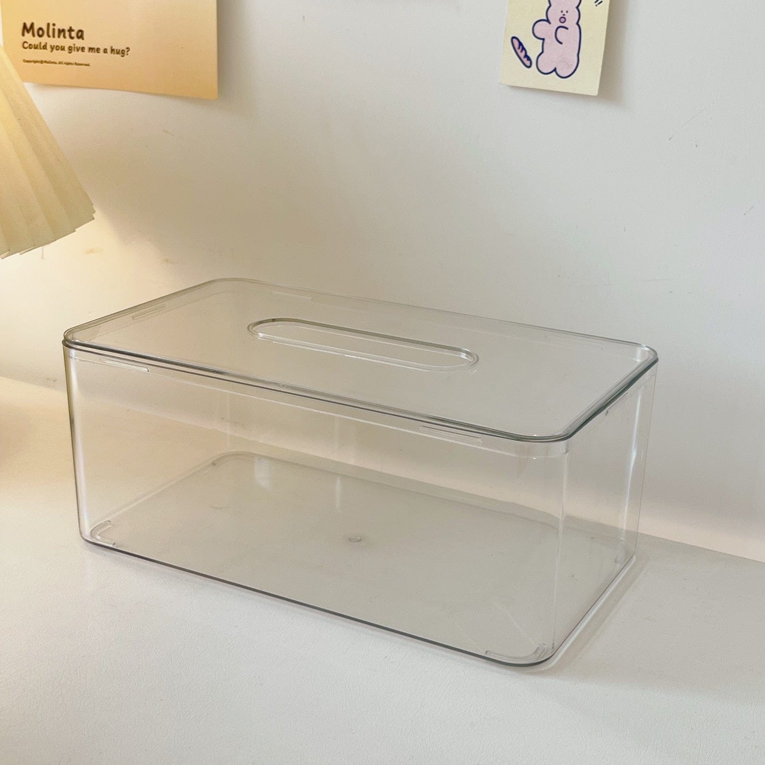 Kawaii Desktop Transparent Storage