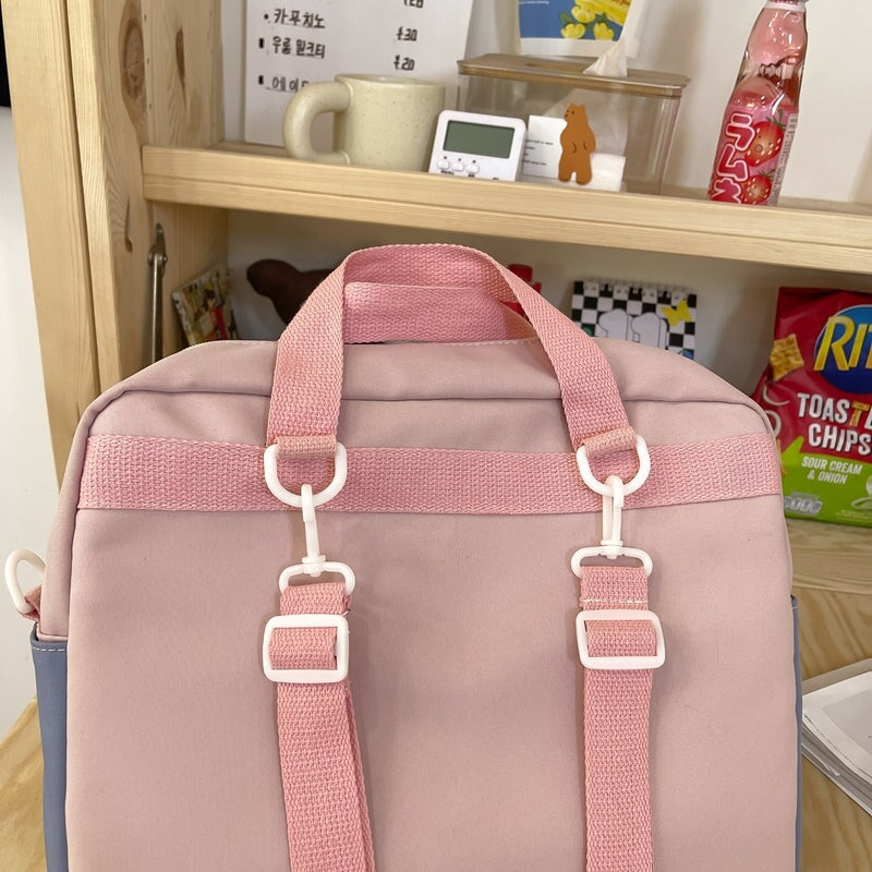 Kawaii School Backpack & Shoulder Bag