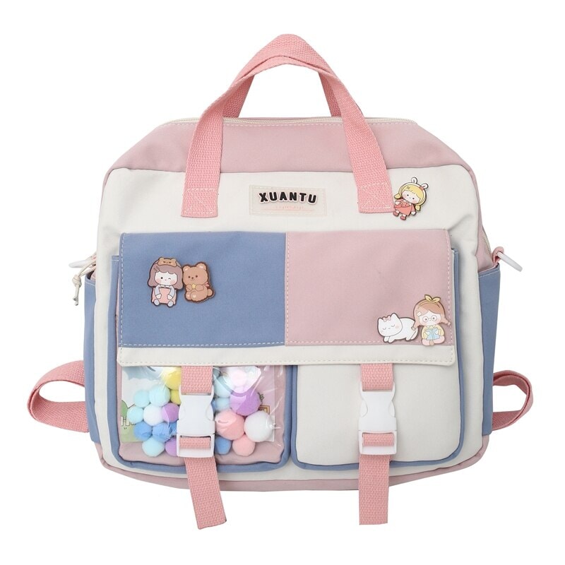 Kawaii School Backpack & Shoulder Bag