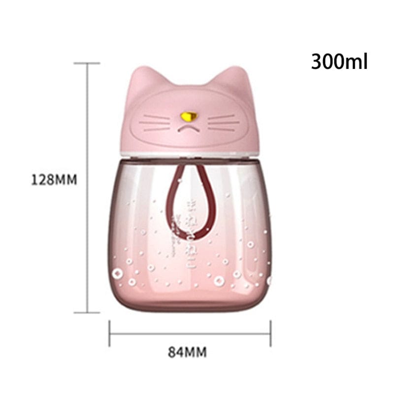 Sakura Cat Water Bottle