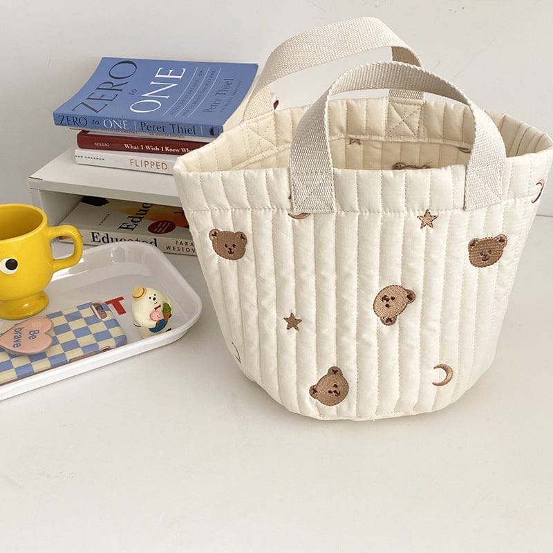 Shoppu Living Quilted Bear Bag