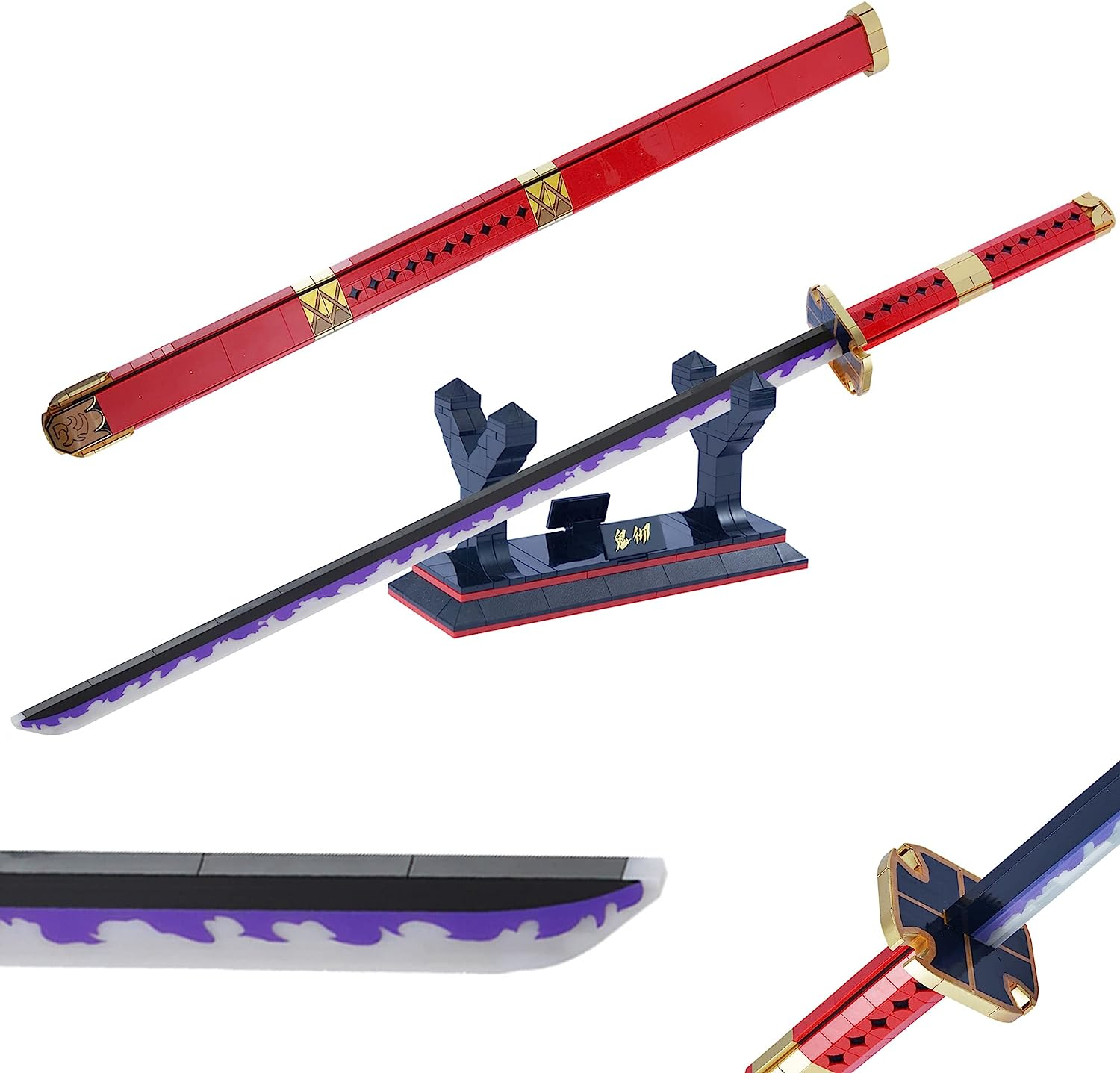 Sandai Kitetsu Cursed Sword and Stand Building Blocks