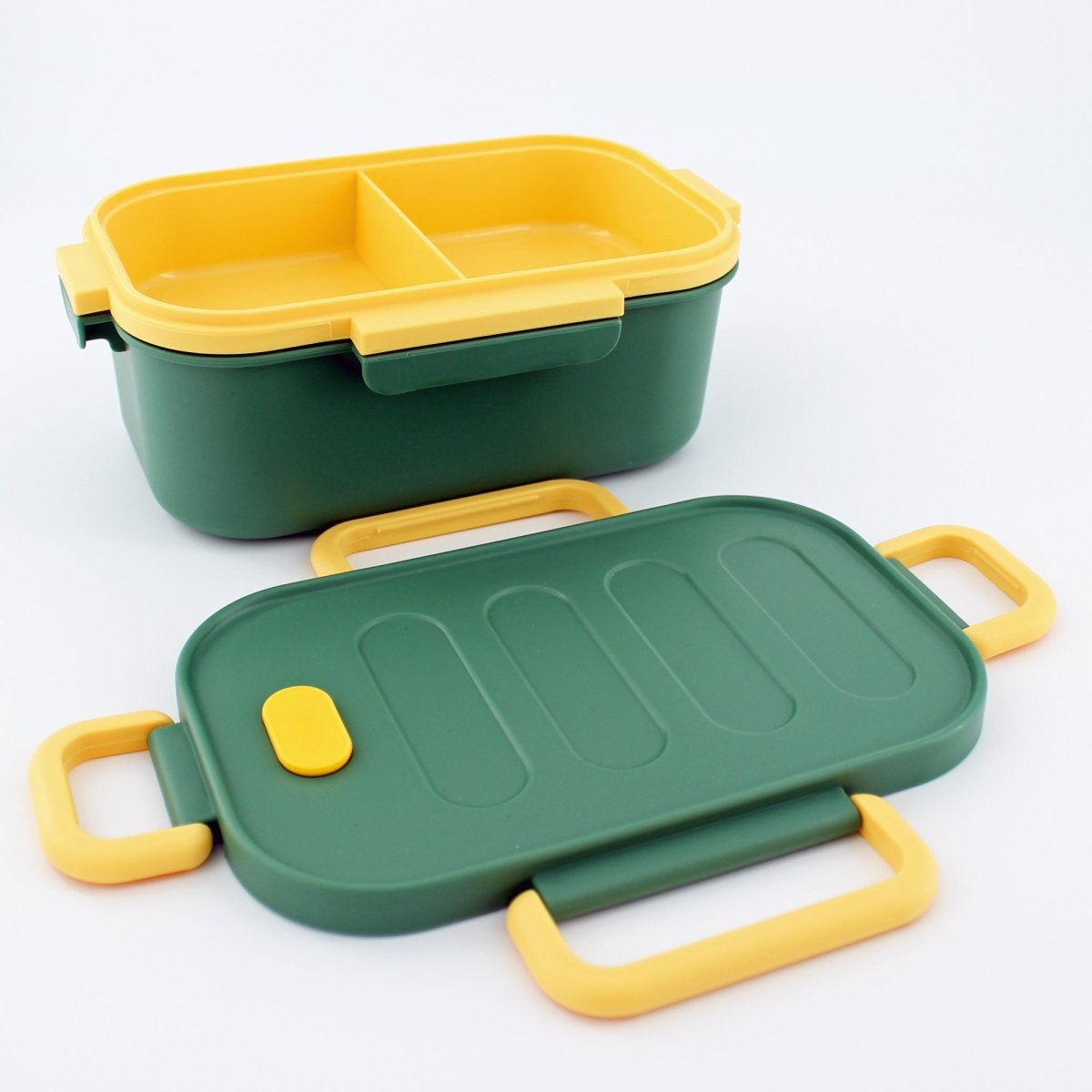 2 Layers Bento Box Lunch Container for Kids Men Women, Leakproof and Durable Lunch Box