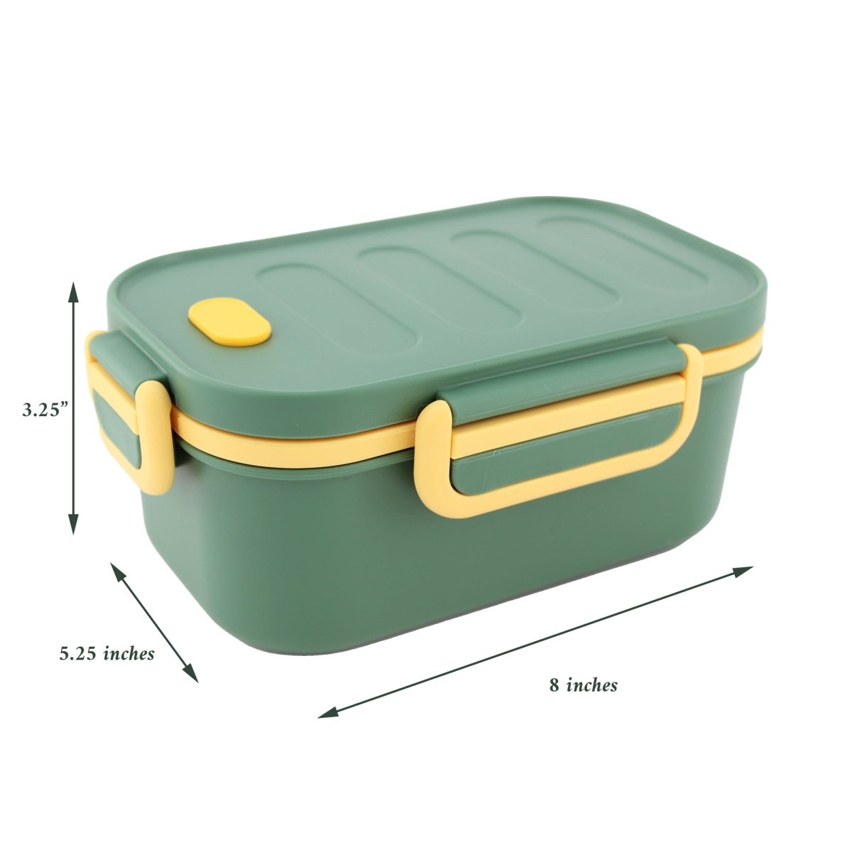 2 Layers Bento Box Lunch Container for Kids Men Women, Leakproof and Durable Lunch Box