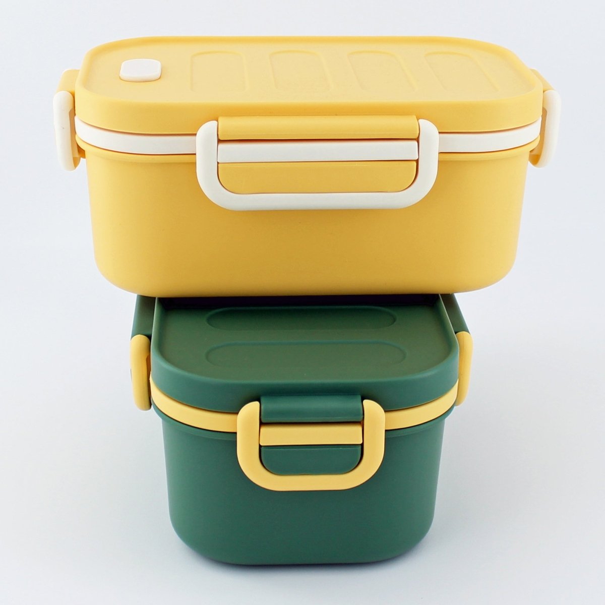 2 Layers Bento Box Lunch Container for Kids Men Women, Leakproof and Durable Lunch Box