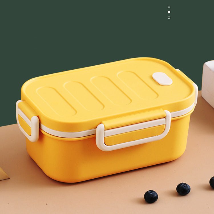 2 Layers Bento Box Lunch Container for Kids Men Women, Leakproof and Durable Lunch Box