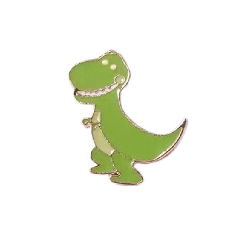 Cute Dinosaur Brooch Lapel Pin Badge for Women Gift Enamel Pin