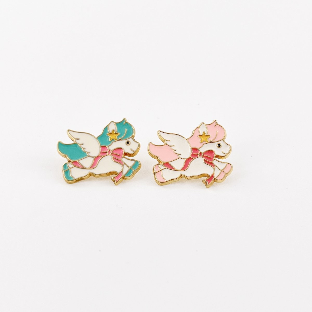 Mini Unicorn Pin 2 pcs Cute Anime Lapel Enamel Pin