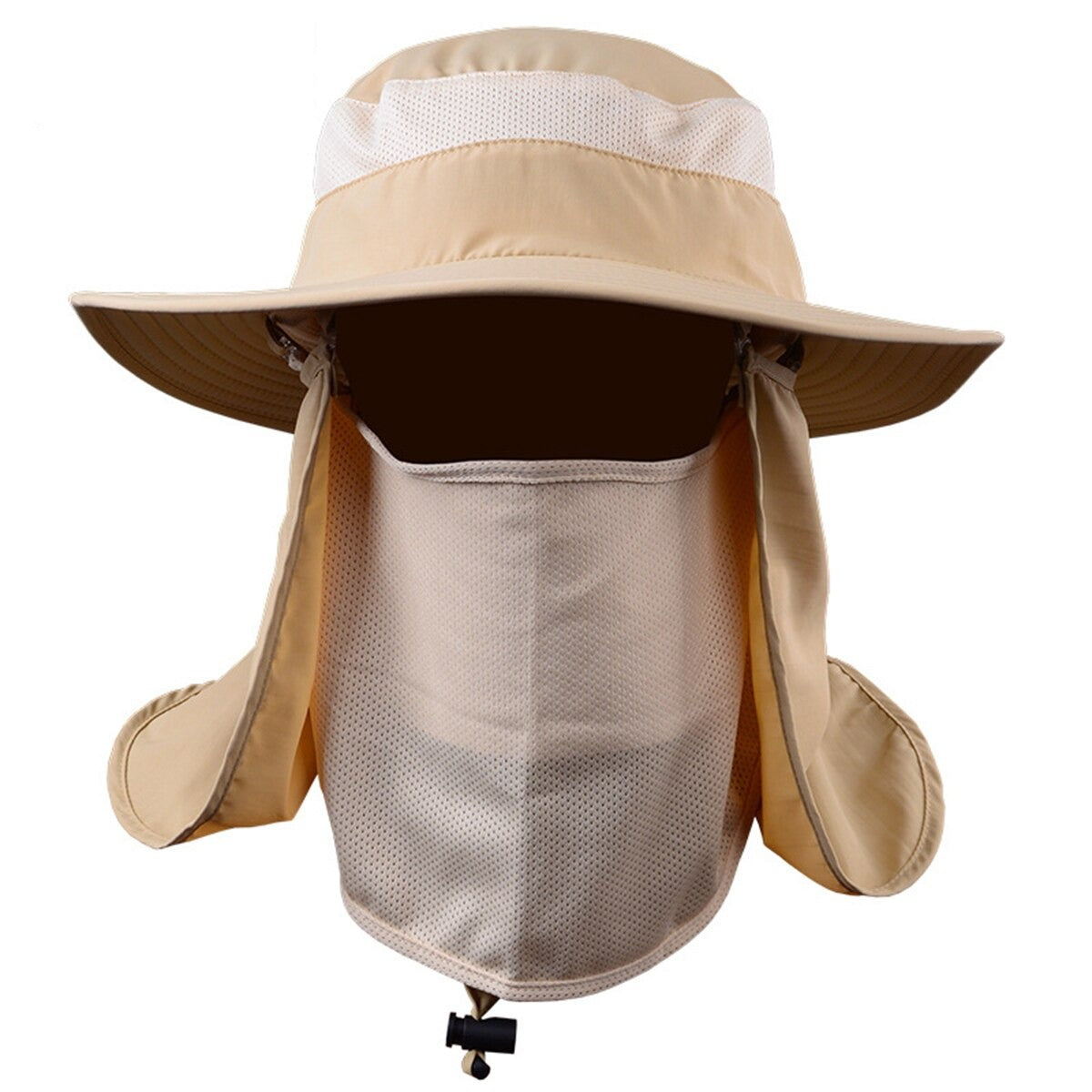 Durable Lightweight Fishing Hat with Face Protecting Cover