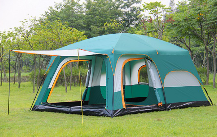 Large 8 Person Luxury Family Camping Tent