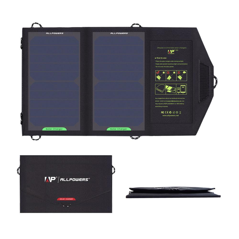 Portable ALLPOWERS Solar Panel Charger 10W 5V