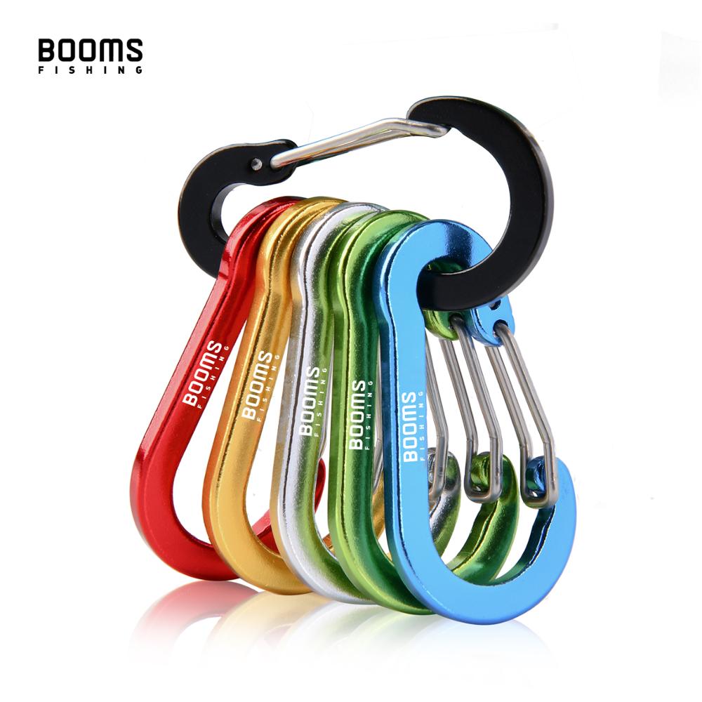 Outdoor Fishing CC1 Steel Small Carabiner Clips Outdoor 6pcs
