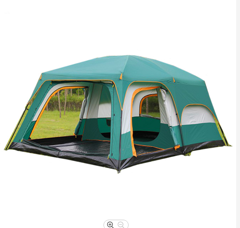 Large 8 Person Luxury Family Camping Tent