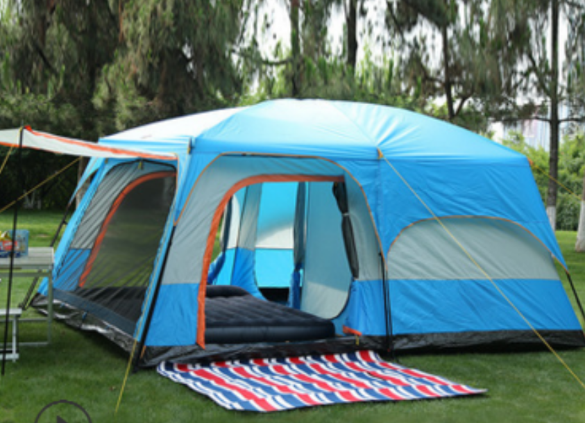 Large 8 Person Luxury Family Camping Tent