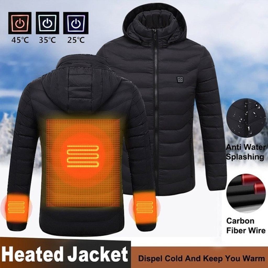 Heated Outdoor Hiking Sports Winter Jacket