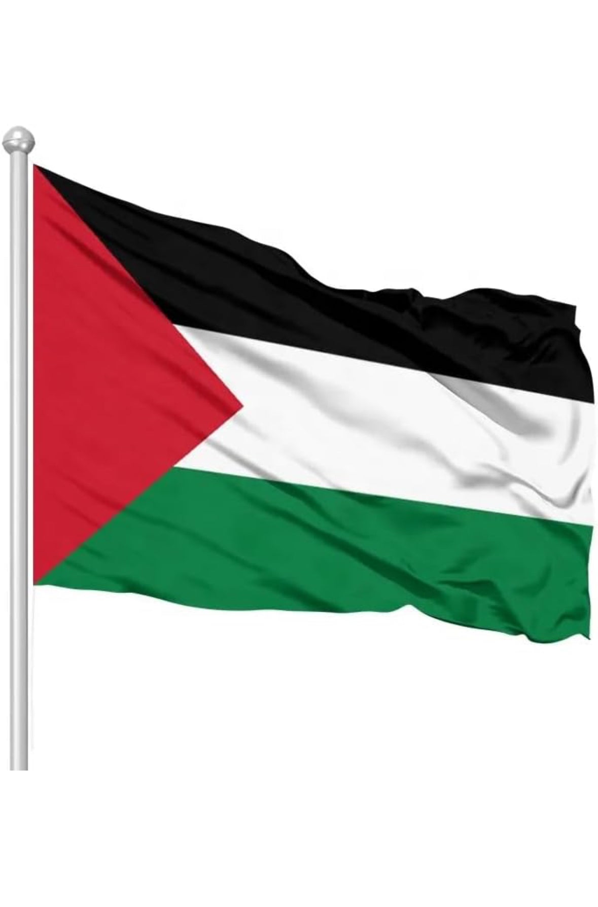 Palestinian Flag 3x5 Ft Outdoor Indoor Decoration