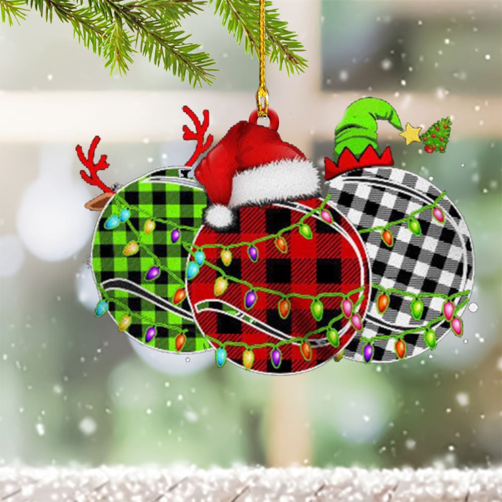 Tennis Christmas Ornament Xmas Tree Decorations Christmas Gifts For Tennis Lovers