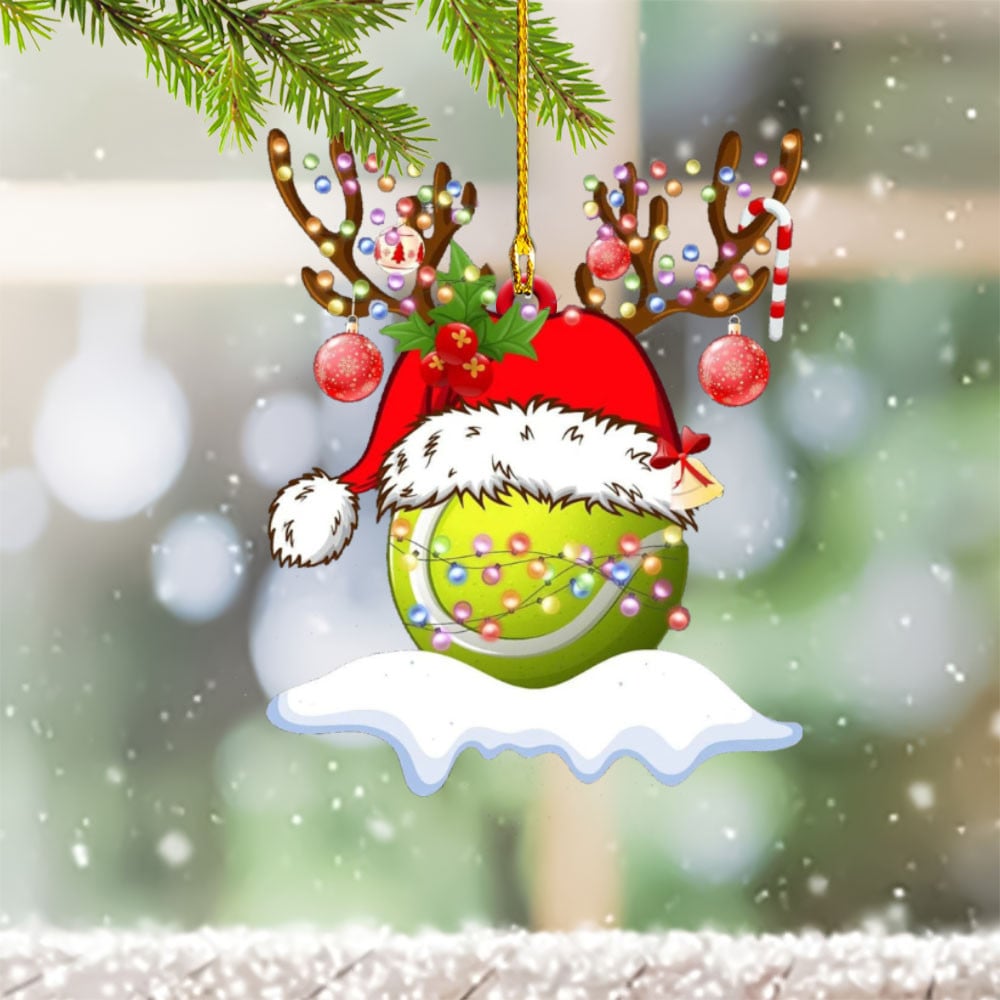 Tennis Christmas Ornament Christmas Tree Decoration Ideas 2023 Tennis Themed Gifts