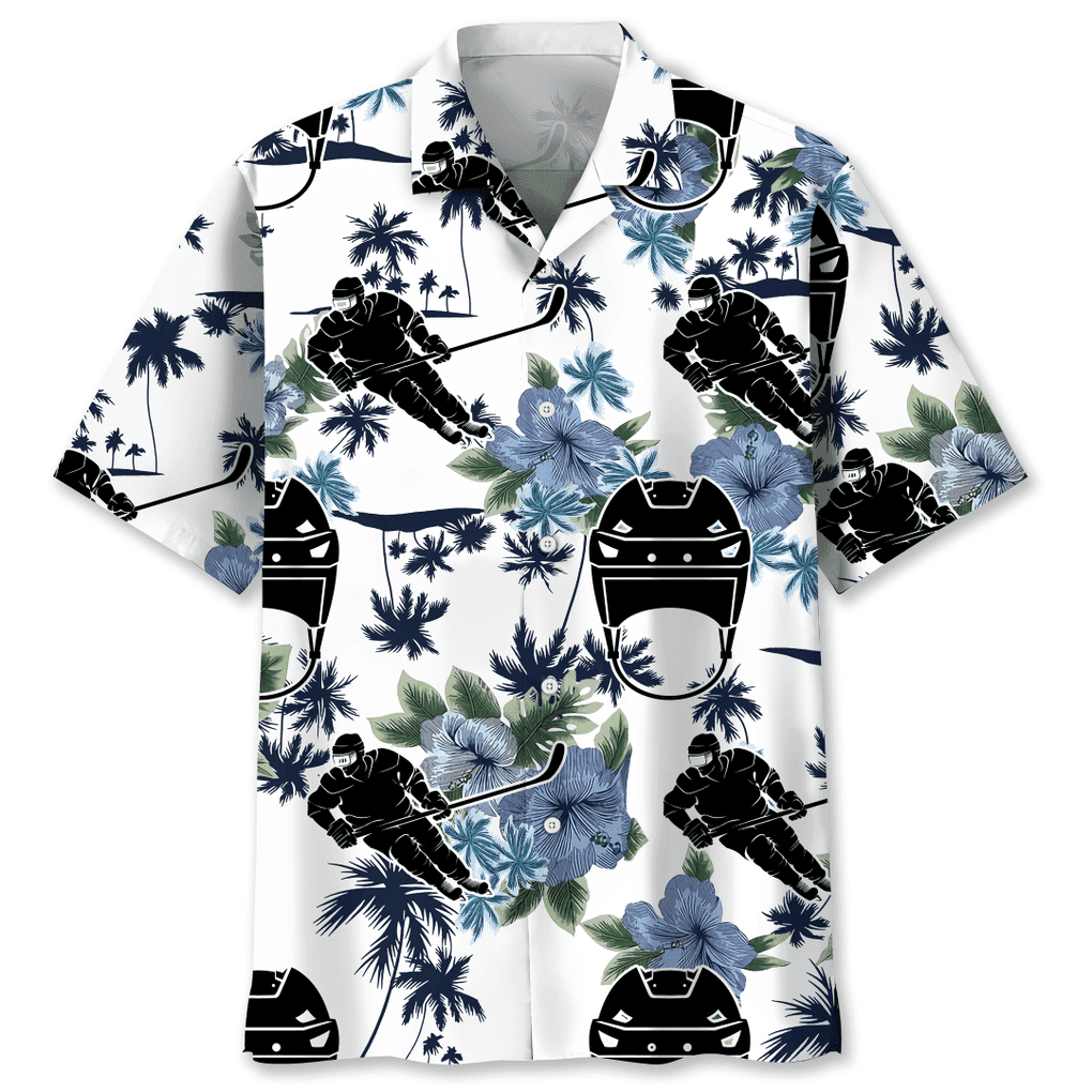 Hockey Nature Hawaiian Shirt/ Summer Gift For Hockey Lovers