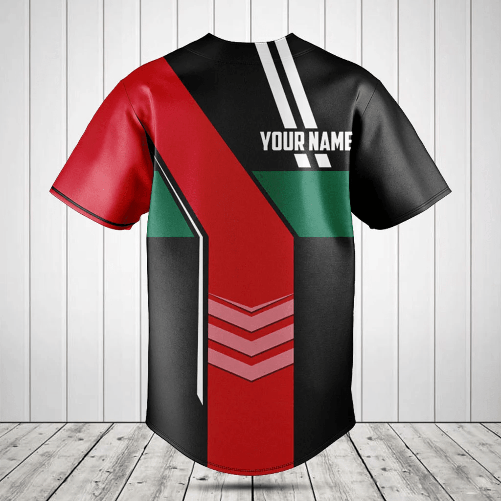 Customize Mexico Flag Speed Style Baseball Jersey Shirt/ Gift for Him Mexican