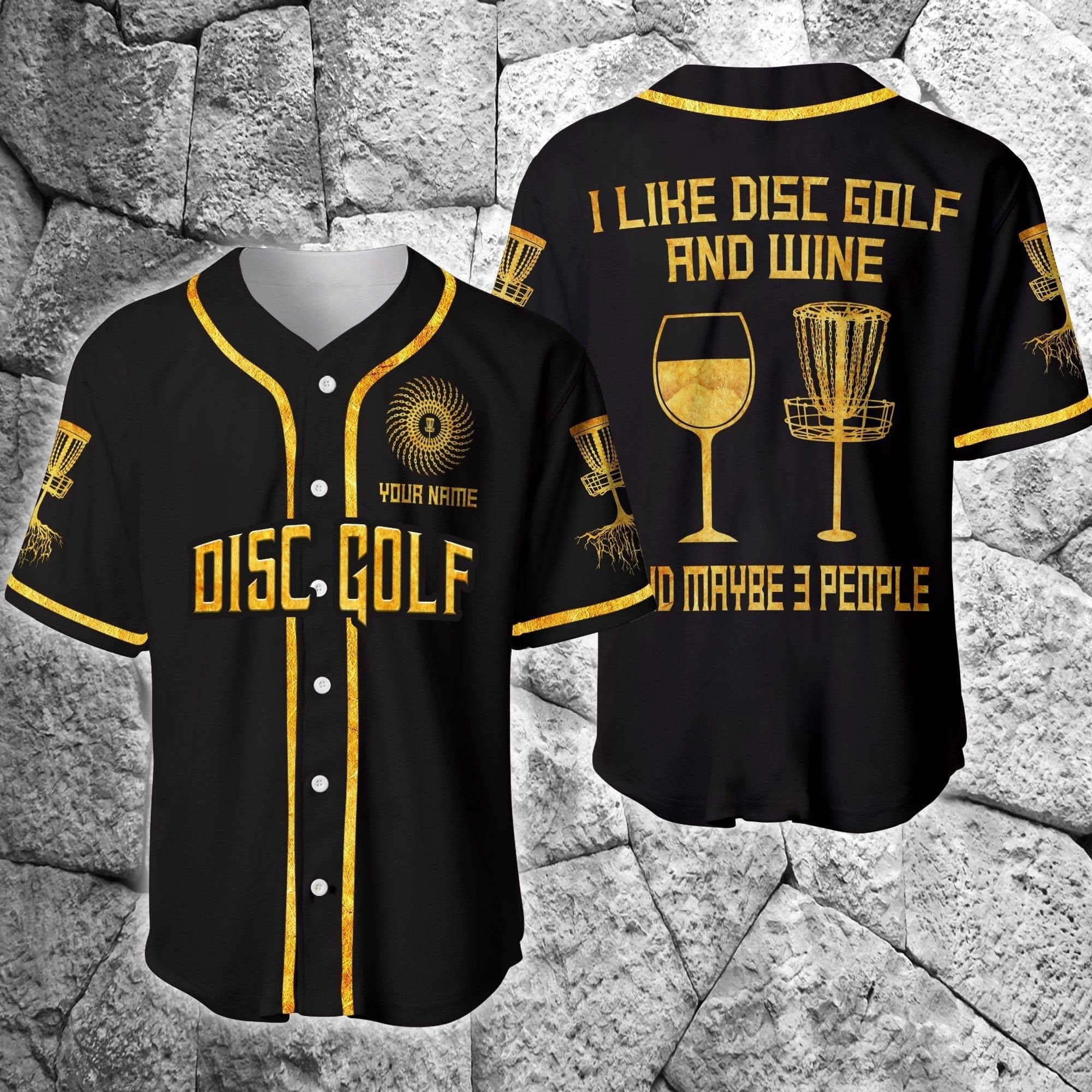 Golf Important Choices Metal Personalized Baseball Jersey/ Idea Gift for Golf Lover