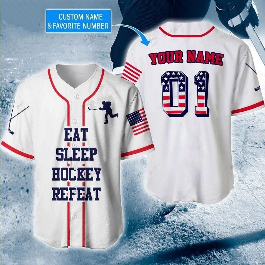Hockey You Shall Not Pass Personalized And Number Baseball Jersey