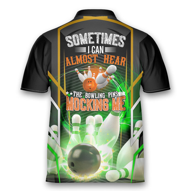 Personalized 3D Bowling Jerseys for Men/ Custom Bowling Shirts for Men Team/ USA Bowling League Jersey Team Shirts