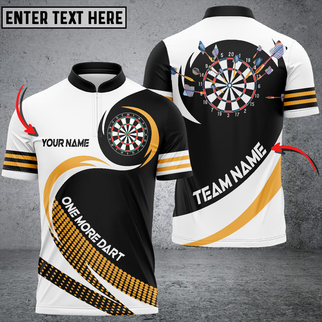 One More Dart For Team Multicolor Option Personalized Name 3D Jersey Shirt/ Gift for Dart Lover
