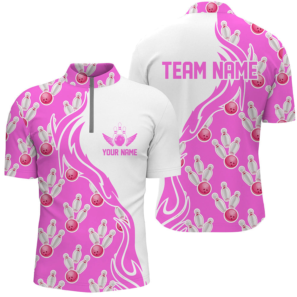 Custom Bowling Shirts For Men And Women/ Personalized Bowling Team Jerseys Bowling Pattern