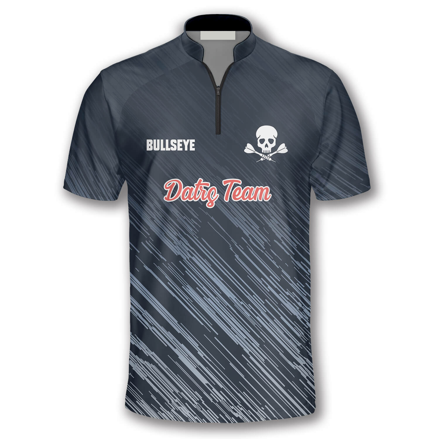 BullEye Silver Meteors Custom Darts Jerseys for Men/ Idea Gift for Dart Lovers