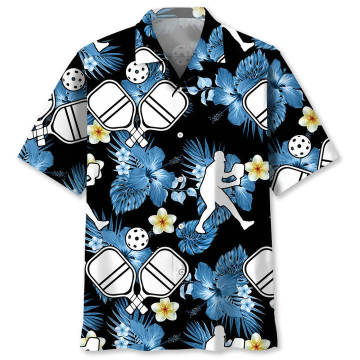 Pickleball Nature Hawaiian Shirt/ Pickleball Shirt/ Hawaiian shirt for Men and women