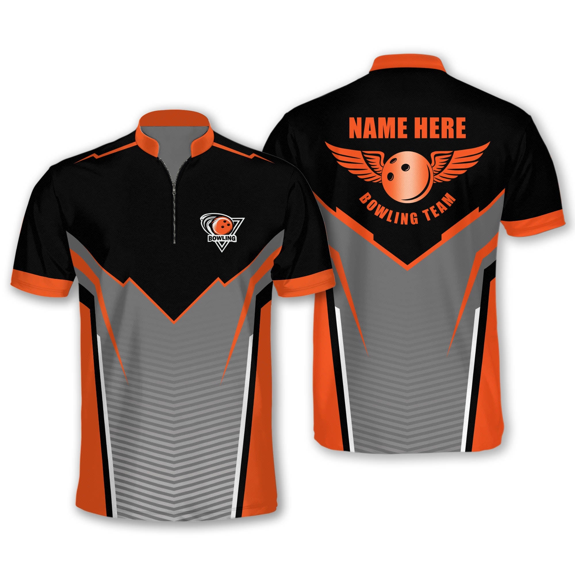 Crazy Bowling Team Jerseys For Men/ Multi Color Bowling Jersey Shirt/ Shirt for Bowler