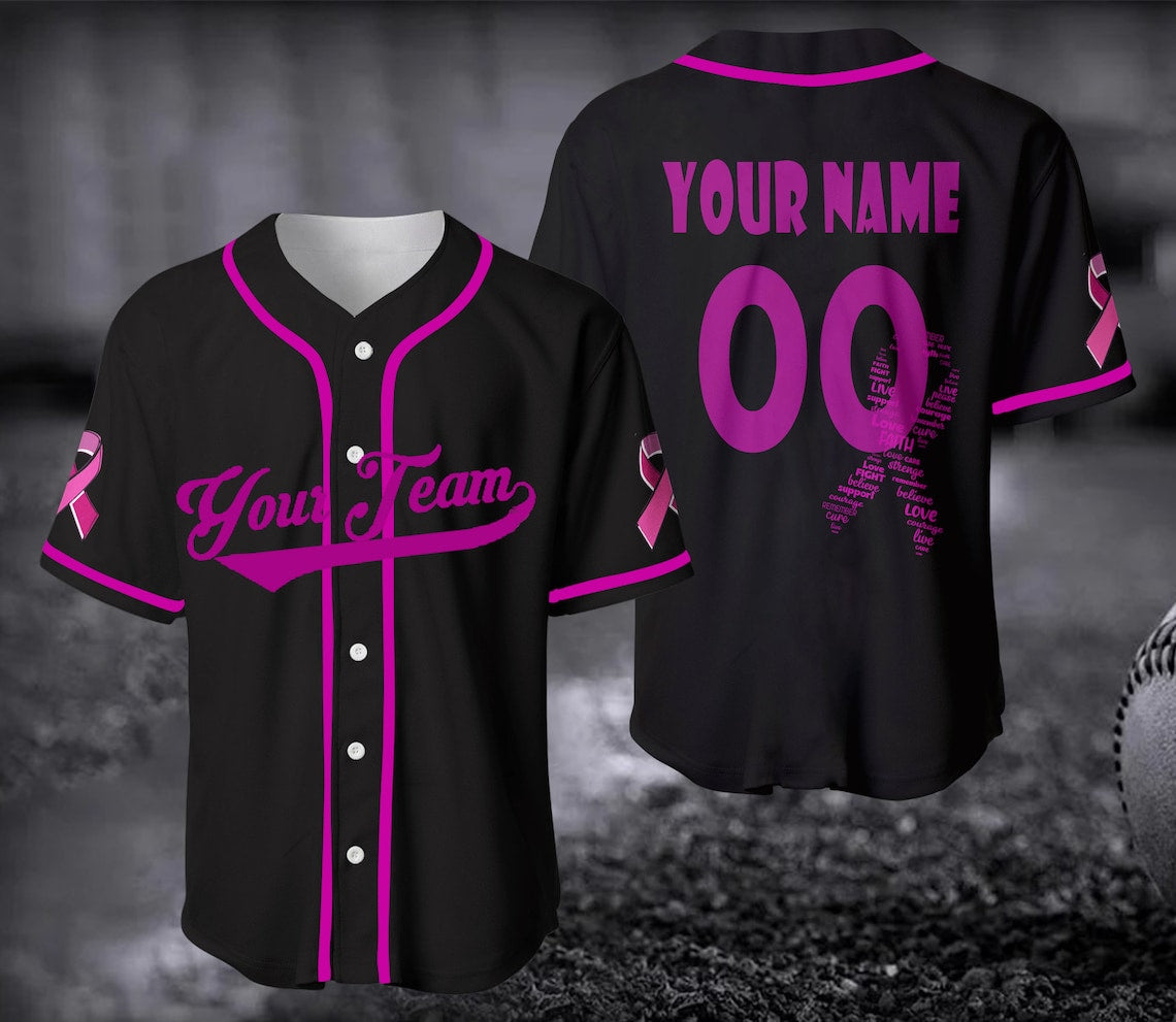 Personalized Name Customized Request Color Baseball Jersey For Female Baseball Fans American Baseball Lovers In The US/Baseball Fans Jersey