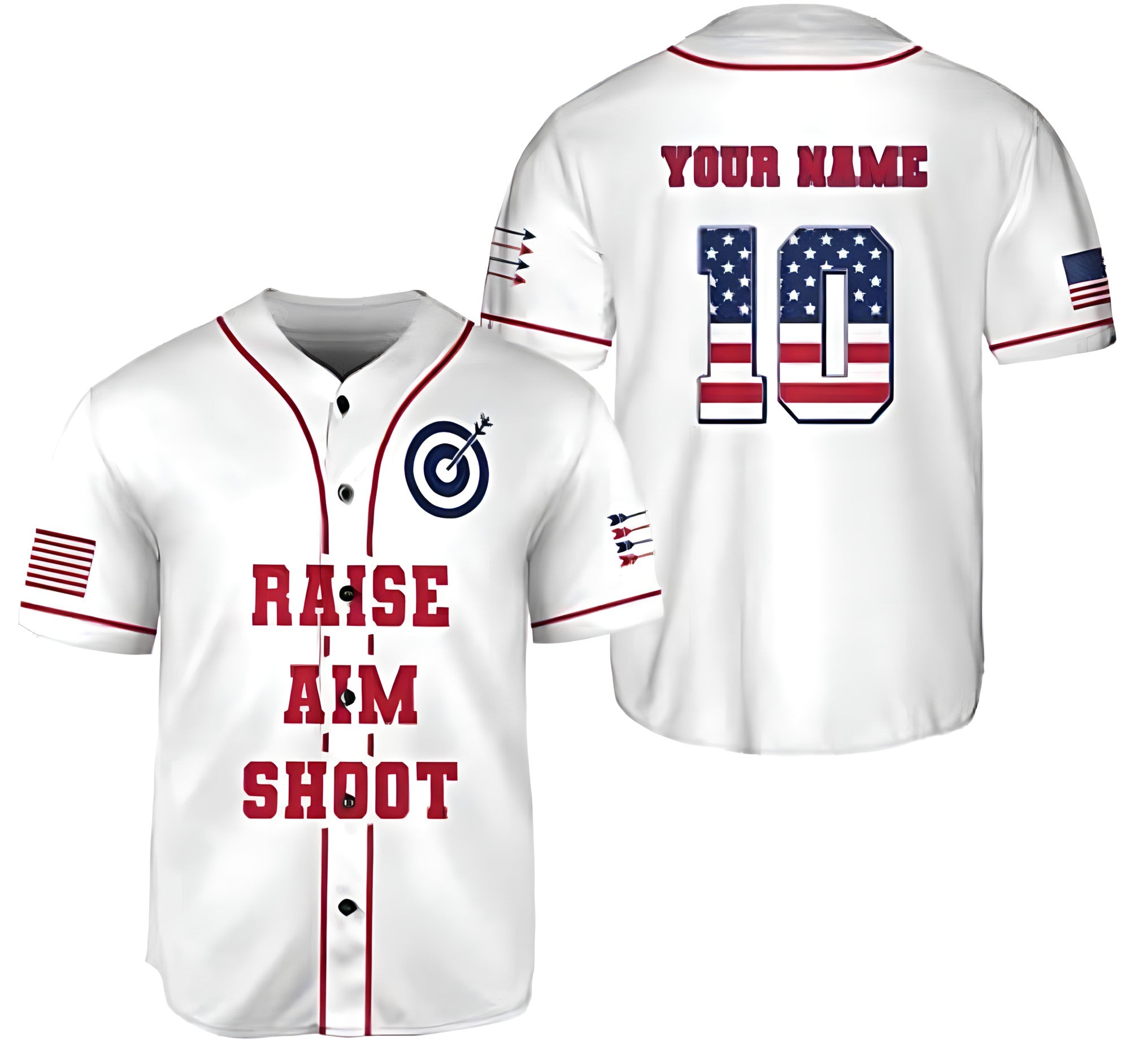 Personalized Name Number Dart Baseball Jersey/ Raise Aim Shoot Dart Baseball Jersey for Men Women