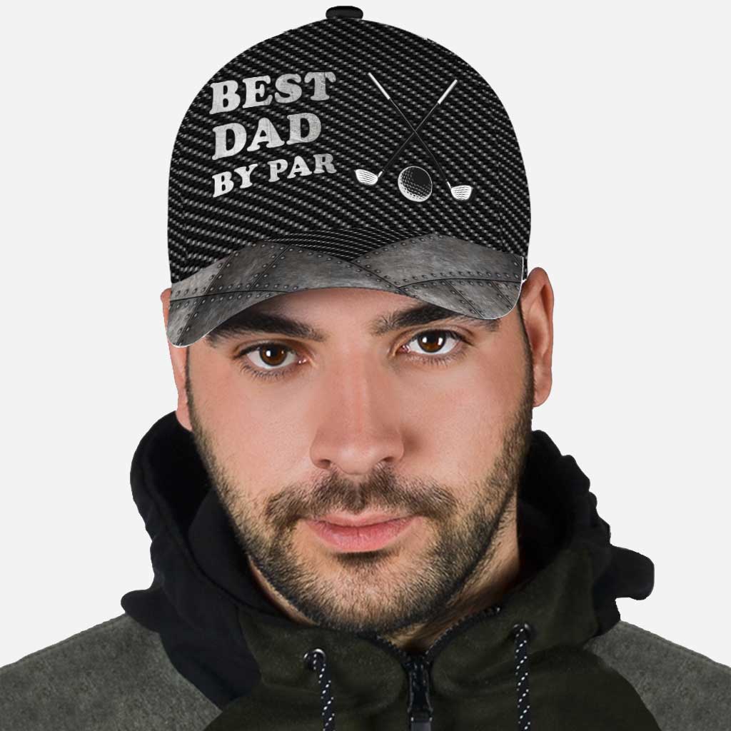 Best Dad By Par Classic Cap Hat Golf Baseball Cap Hat For Men And Women/ Golf Cap Hat
