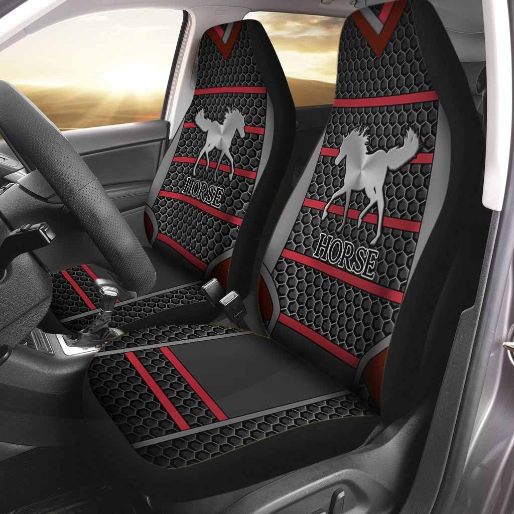 Horse Abtract Car Seat Cover Horse Seat Covers For Summer Winter