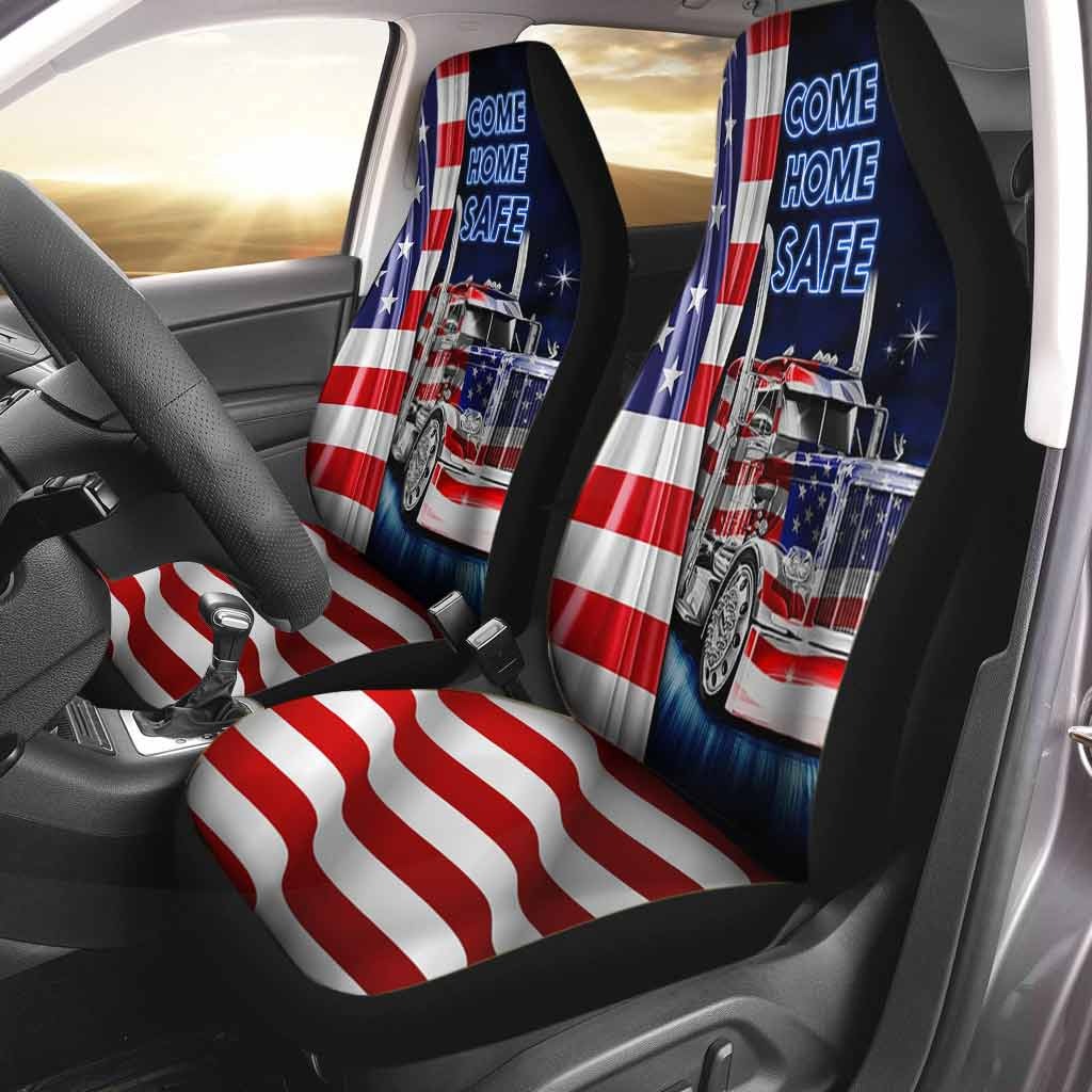 Come Home Safe Car Seat Cover/ Trucker Seat Covers For Car/ Premium Seat Covers For Car Auto