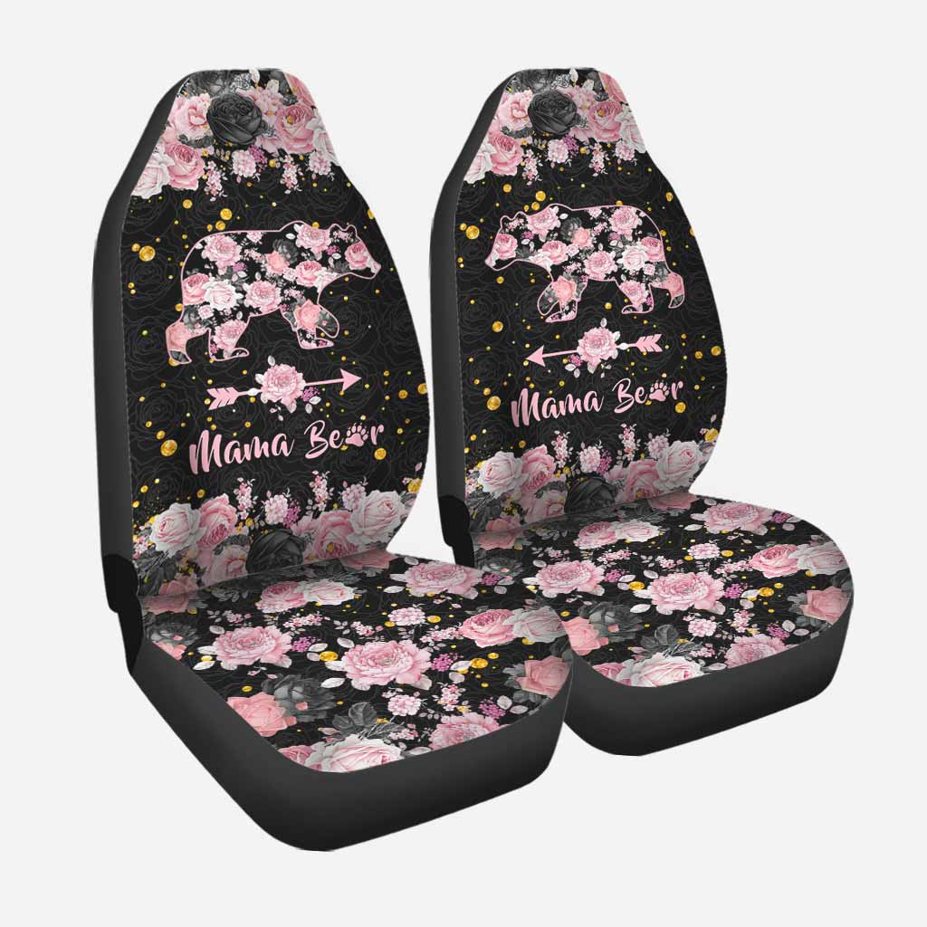 Front Car Seat Cover For Mom/ Mama Bear Car Accessories/ Mother