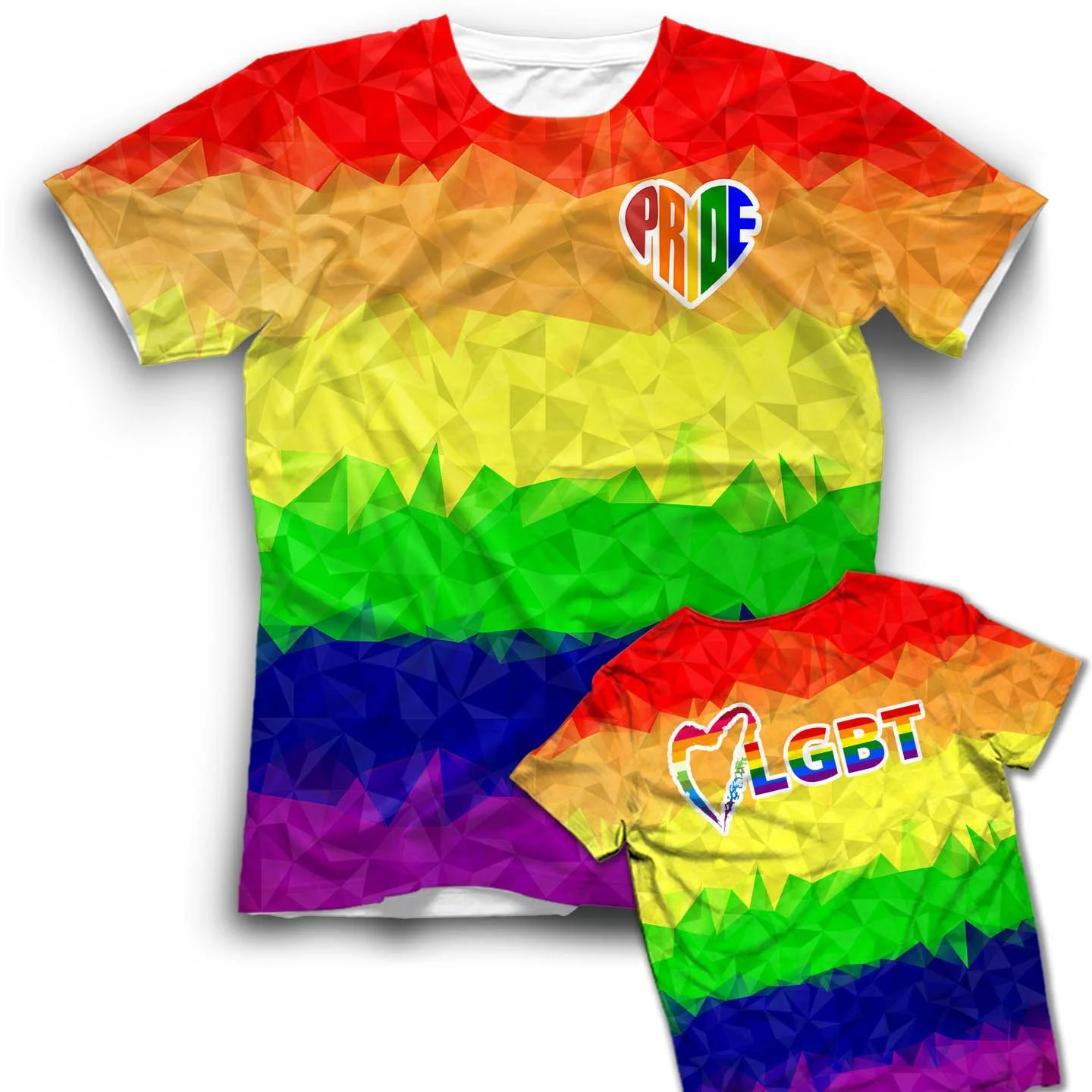LGBT Flag T-shirt For LGBT Community And LGBT Supporters/ Ally T Shirt
