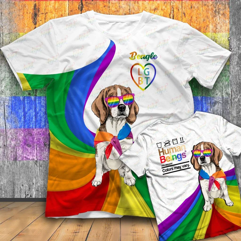 Gift To Lesbian/ Beagle Lgbt Tshirt/ Transgender Gifts/ Gifts For Lgbtq Friends