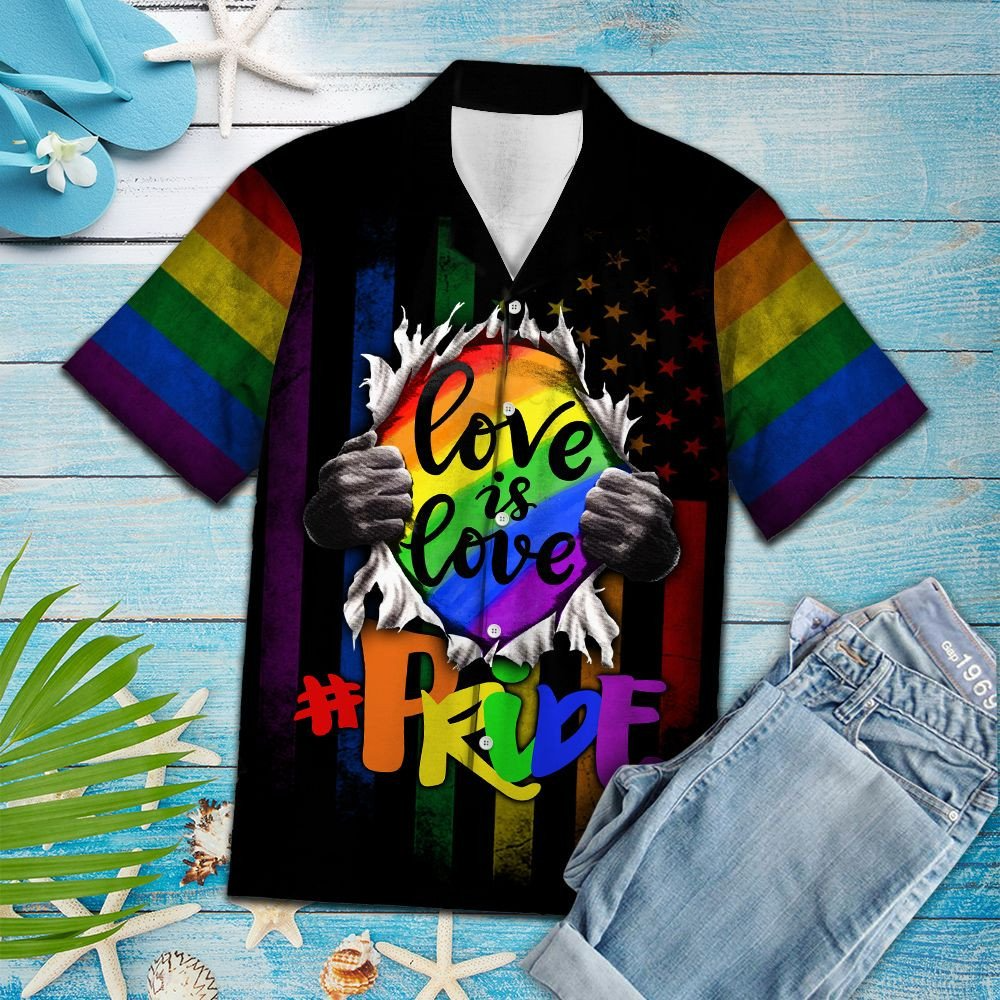 LGBT Pride 3D Shirt/ I Don''t Need Anyone''s Approval To Be Me Hawaiian Shirt