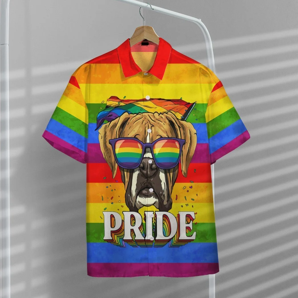 Pride Hawaiian Shirt For LGBT/  Background Design Hawaiian Shirt/ Transgender Shirt