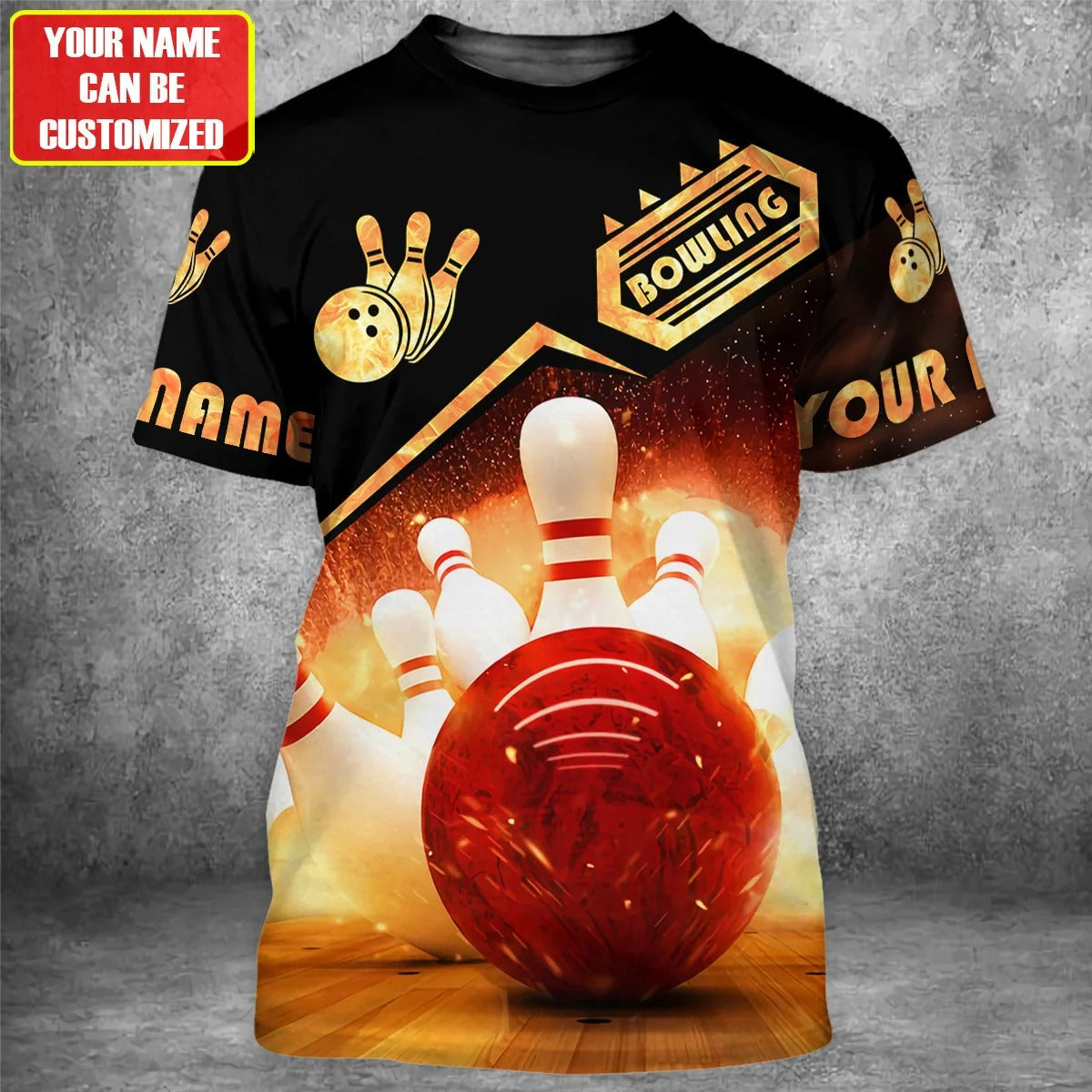 Personalized Bowling Shirt Men Women 3D All Over Printed Unisex T Shirts For Bowling National Day
