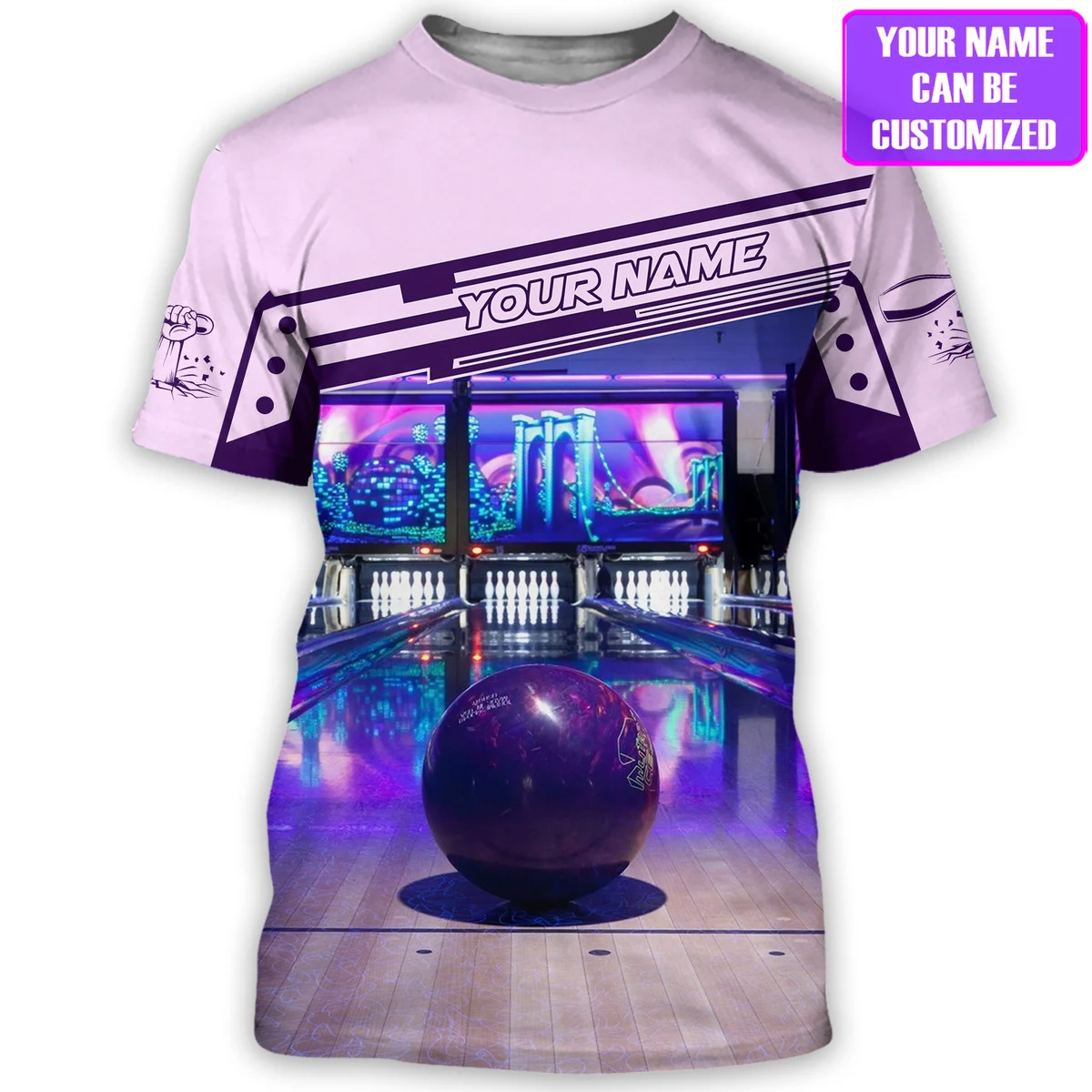 Custom Women Bowling T Shirt Unisex Bowling Shirts For Bowling Lovers